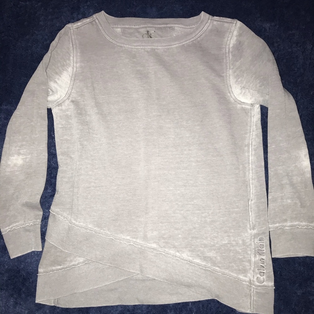 Calvin Klein Cris CrossFront Sweatshirt